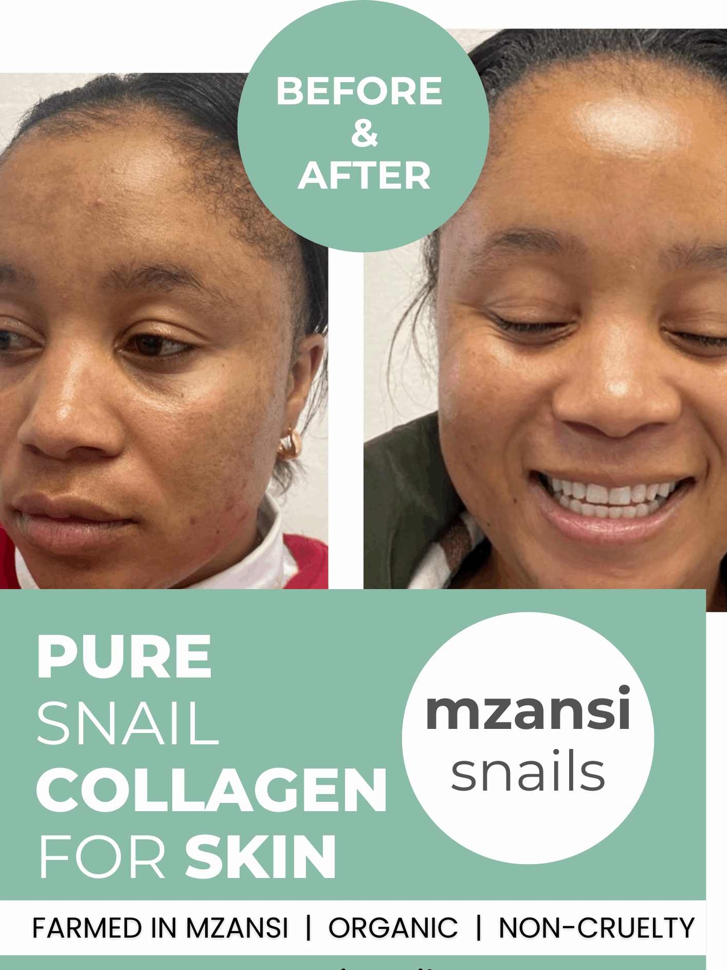 50ml - PURE Snail Collagen Serum for Skin